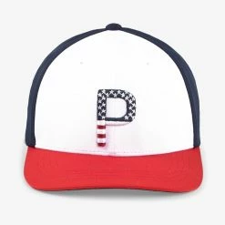 PUMA Golf Puma Pars & Stripes P Snapback Cap -golf Shop 023824 01 dt01 1 23992.1674061679
