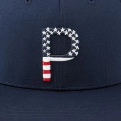 PUMA Golf Puma Pars & Stripes P Snapback Cap -golf Shop 023824 02 dt02 1 41572.1674061679