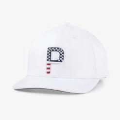 PUMA Golf Puma Pars & Stripes P Snapback Cap -golf Shop 023824 03 6 58124.1674061679