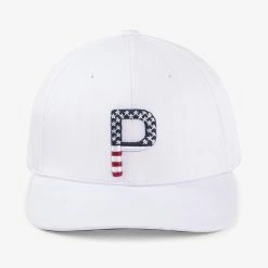 PUMA Golf Puma Pars & Stripes P Snapback Cap -golf Shop 023824 03 dt01 1 95238.1674061679