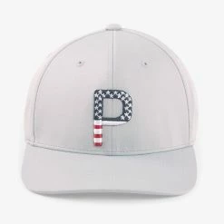 PUMA Golf Puma Pars & Stripes P Snapback Cap -golf Shop 023824 04 dt01 1 55122.1674061679
