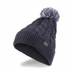 PUMA Golf Puma Womens Cable Pom Beanie -golf Shop 024218 01 79415.1669666372