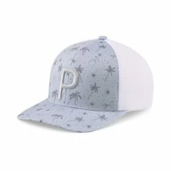 PUMA Golf Puma Tropical Bliss P Trucker Snapback Cap