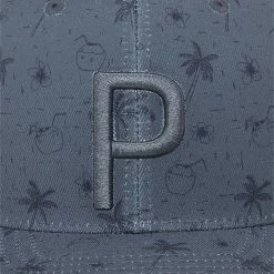 PUMA Golf Puma Tropical Bliss P Trucker Snapback Cap -golf Shop 024258 02 dt02 09564.1669665943