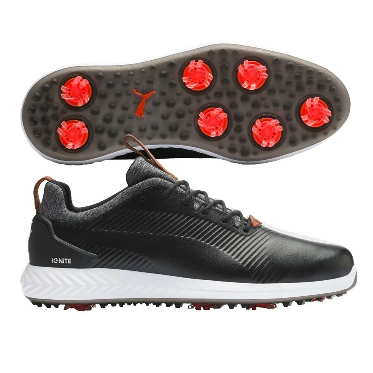 PUMA Golf Puma Ignite PWRAdapt Leather 2.0 Golf Shoes 3 PUMA Golf Puma Ignite PWRAdapt Leather 2.0 Golf Shoes