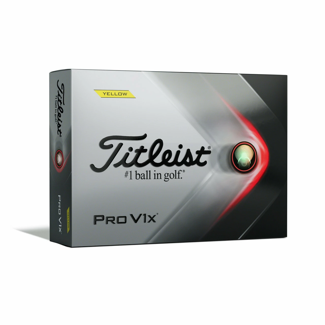 Titleist Pro V1X Yellow Dozen Golf Balls 2021 3 Titleist Pro V1X Yellow Dozen Golf Balls 2021