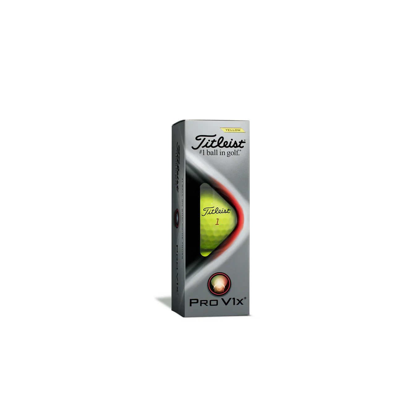 Titleist Pro V1X Yellow Dozen Golf Balls 2021 4 Titleist Pro V1X Yellow Dozen Golf Balls 2021 - Image 2