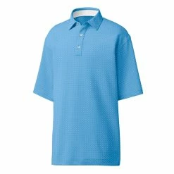 FootJoy Golf FootJoy ProDry Performance Stretch Lisle Dot Print Self Collar Polo -golf Shop 26411 47645.1675976263