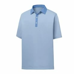 FootJoy Golf FootJoy ProDry Stretch Lisle Mini Check Print Polo -golf Shop 26627 37954.1675975903