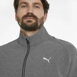 PUMA Golf Puma Marin Woven 1/4 Zip Pullover -golf Shop 532986 01 mod04 2 45179.1679074368