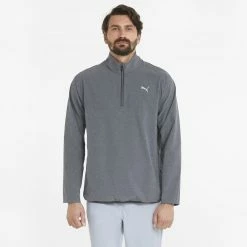 PUMA Golf Puma Marin Woven 1/4 Zip Pullover -golf Shop 532986 02 mod01 3 12110.1679074368