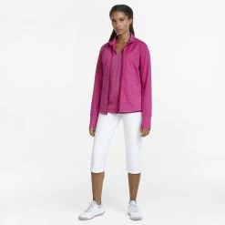 PUMA Golf Puma Womens Cloudspun Daybreak Jacket -golf Shop 533004 06 mod03 1 77436.1669159943