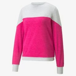PUMA Golf Puma Womens Cloudspun Bloom Crewneck -golf Shop 533006 06 2 05897.1669160194