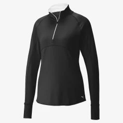 PUMA Golf Puma Womens Gamer Golf 1/4 Zip -golf Shop 533007 02 2 78030.1669159604
