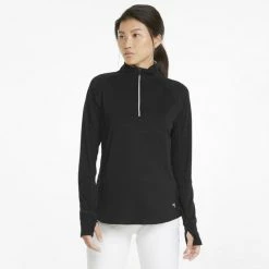 PUMA Golf Puma Womens Gamer Golf 1/4 Zip -golf Shop 533007 02 mod01 1 38333.1669159604