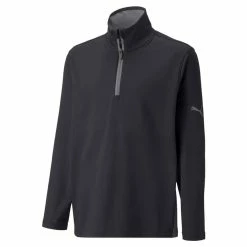 PUMA Golf Puma Boys Gamer 1/4 Zip Pullover -golf Shop 535099 01 78490.1665510658