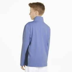 PUMA Golf Puma Boys Gamer 1/4 Zip Pullover -golf Shop 535099 06 mod02 94051.1665510659