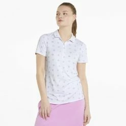 PUMA Golf Puma Womens Cloudspun Garden Polo 17 PUMA Golf Puma Womens Cloudspun Garden Polo -golf Shop 535509 01 mod01 62967.1669155627