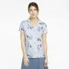 PUMA Golf Puma Womens MATTR Lowlands Polo -golf Shop 535510 01 mod01 27416.1669155346