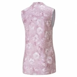 PUMA Golf Puma Womens Cloudspun Iris Sleeveless Polo -golf Shop 535511 03 bv 25489.1673904265