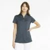 PUMA Golf Puma Womens MATTR Bouquet Polo -golf Shop 535513 02 mod01 89393.1673904204