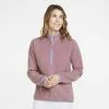 PUMA Golf Puma Womens Sherpa 1/4 Zip -golf Shop 535517 04 mod01 02459.1669160326
