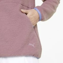 PUMA Golf Puma Womens Sherpa 1/4 Zip -golf Shop 535517 04 mod04 50913.1669160326