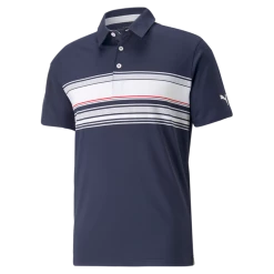 PUMA Golf Puma MATTR Grind Polo (LS) -golf Shop 537451 13 43296.1678997511