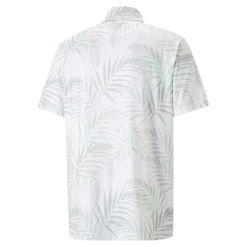 PUMA Golf Puma Cloudspun Palm Leaves Polo -golf Shop 537453 01 bv 55303.1678995810