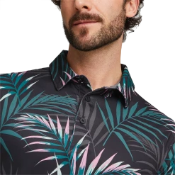 PUMA Golf Puma Cloudspun Palm Leaves Polo -golf Shop 537453 02 mod02 04085.1678995810