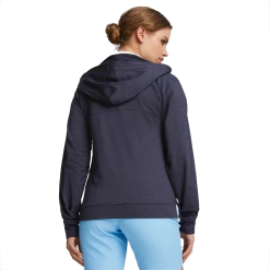 PUMA Golf Puma Womens Hooded Cloudspun 1/4 Zip -golf Shop 537501 03 mod03 53480.1674514043
