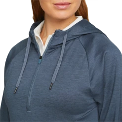 PUMA Golf Puma Womens Hooded Cloudspun 1/4 Zip -golf Shop 537501 04 mod02 89156.1674513987