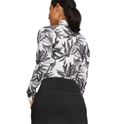 PUMA Golf Puma Womens You-V Palm 1/4 Zip -golf Shop 539035 01 mod03 10277.1674253677