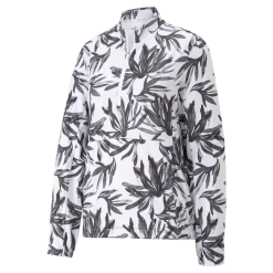 PUMA Golf Puma Womens Cloudspun Palm 1/4 Zip -golf Shop 539101 01 48688.1674676771