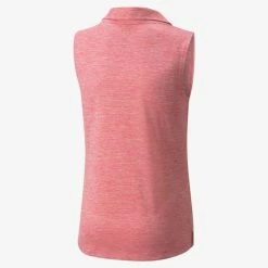 PUMA Golf Puma Girls Sleeveless Heather Polo -golf Shop 579314 21 bv 40852.1665507444
