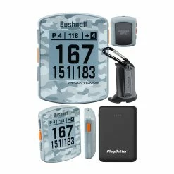 Bushnell Phantom 2 Handheld Golf GPS -golf Shop BUSHNELL PHANTOM 2 GRAY CAMO BUNDLE