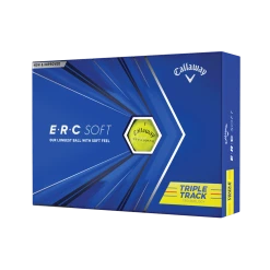 Callaway ERC Soft Triple Track Dozen Golf Balls 16 Callaway ERC Soft Triple Track Dozen Golf Balls -golf Shop Callaway ERC Soft Triple Track Yellow a 00585.1664902000
