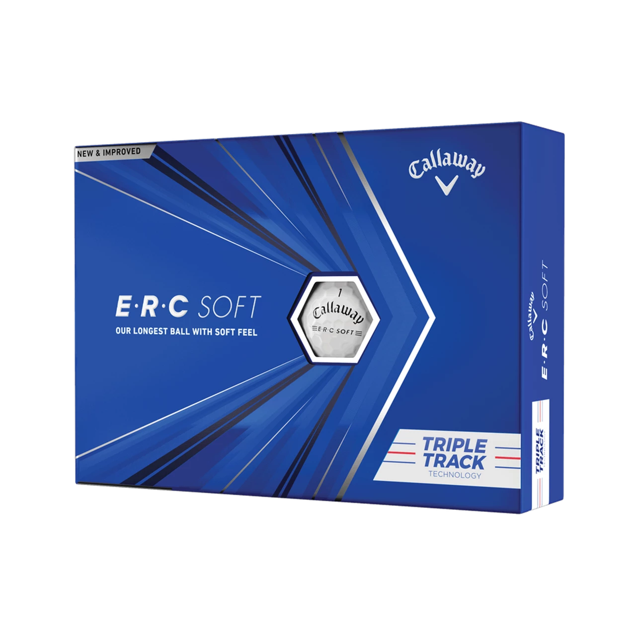 Callaway ERC Soft Triple Track Dozen Golf Balls 3 Callaway ERC Soft Triple Track Dozen Golf Balls