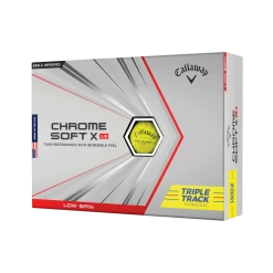 Callaway Chrome Soft X LS Triple Track Dozen Golf Balls -golf Shop Callway Chrome Soft X LS Triple Track Yellow a 96119.1664901962