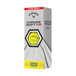 Callaway Chrome Soft X LS Triple Track Dozen Golf Balls -golf Shop Callway Chrome Soft X LS Triple Track Yellow b 71568.1664901962