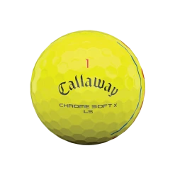 Callaway Chrome Soft X LS Triple Track Dozen Golf Balls -golf Shop Callway Chrome Soft X LS Triple Track Yellow c 81417.1664901962