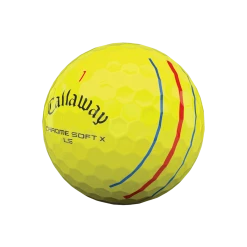 Callaway Chrome Soft X LS Triple Track Dozen Golf Balls -golf Shop Callway Chrome Soft X LS Triple Track Yellow d 41695.1664901962