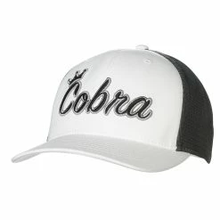 Cobra Golf Cobra Crown C Trucker Snapback Cap -golf Shop Cobra Crown C Trucker Snapback Cap WHT 14258.1664316804