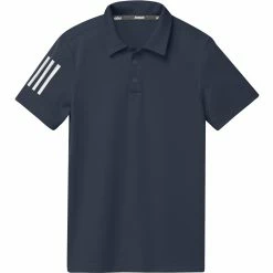 Adidas Golf Adidas Boys Performance Three Stripe Polo -golf Shop FI8674 62162.1676412376