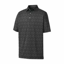 FootJoy Golf FootJoy Beach Print Lisle Athletic Fit Polo