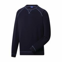 FootJoy Golf FootJoy Drirelease French Terry Crewneck -golf Shop FootJoy Drirelease French Terry Crewneck Navy 77150.1671553994