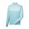 FootJoy Golf FootJoy Heather Yoke Half Zip Midlayer -golf Shop FootJoy Heather Yoke Half Zip Midlayer Azure 09330.1671485872