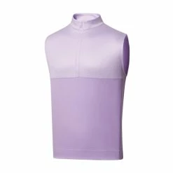 FootJoy Golf FootJoy Heather Yoke Half-Zip Vest -golf Shop FootJoy Heather Yoke Half Zip Vest Lavender 04600.1671488313