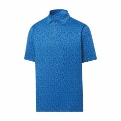 FootJoy Golf FootJoy Painted Floral Lisle Traditional Fit Polo 14 FootJoy Golf FootJoy Painted Floral Lisle Traditional Fit Polo -golf Shop FootJoy Painted Floral Lisle Traditional Fit Polo Royal 28574 a 85642.1675980007