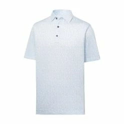 FootJoy Golf FootJoy Painted Floral Lisle Traditional Fit Polo 15 FootJoy Golf FootJoy Painted Floral Lisle Traditional Fit Polo -golf Shop FootJoy Painted Floral Lisle Traditional Fit Polo Sky 64671.1675980007